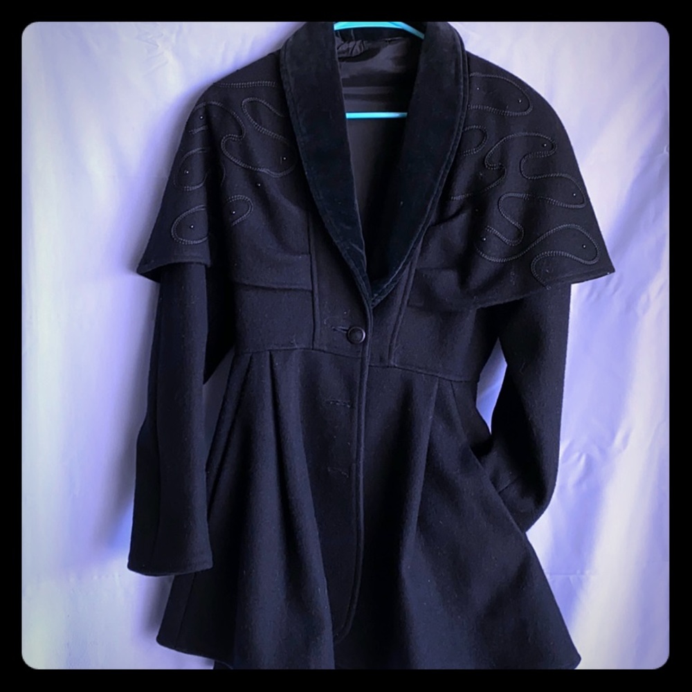 Girls Winter Wool Dress Coat